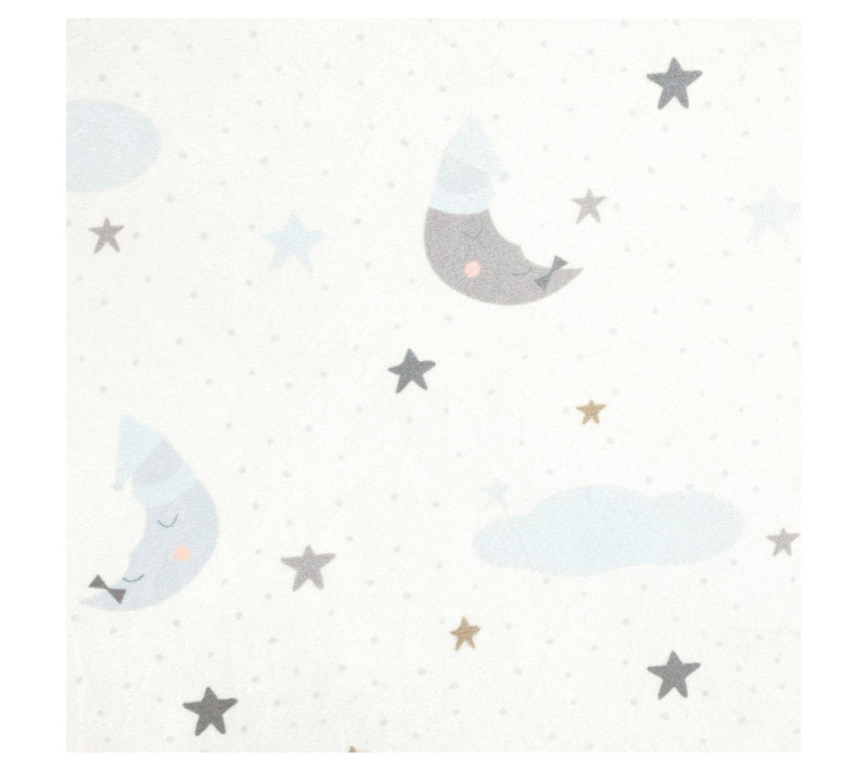 Goodnight Little Moon Fitted Crib Sheet Multi b y Lush Decor — View 5