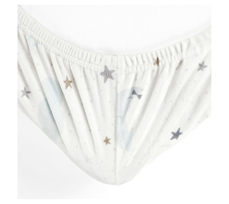 Goodnight Little Moon Fitted Crib Sheet Multi b y Lush Decor — View 6