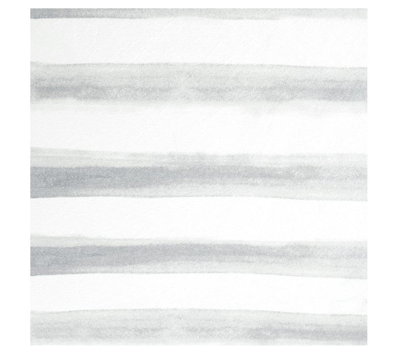 Watercolor Stripe Fitted Crib Sheet by Lush Decor — View 5