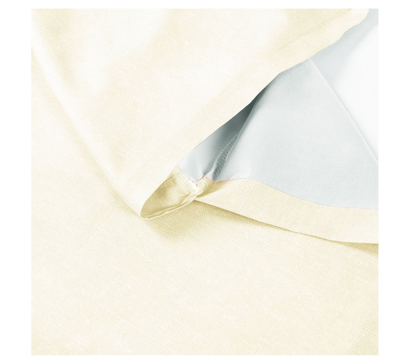 Printed Linen Textured Crib Skirt by Lush Decor — View 9