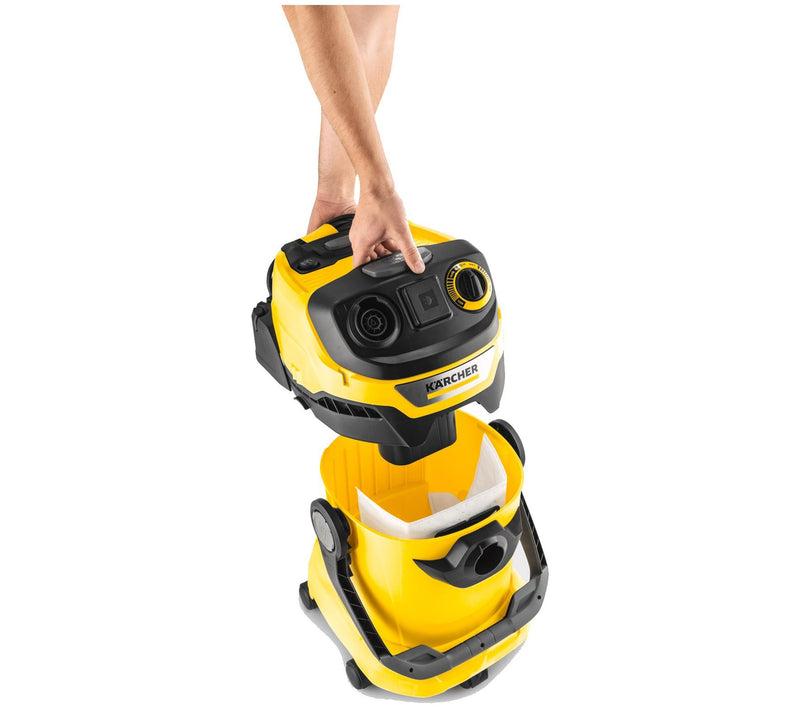 Karcher WD5P Wet-Dry Shop Vacuum & Blower with Attachments — View 6