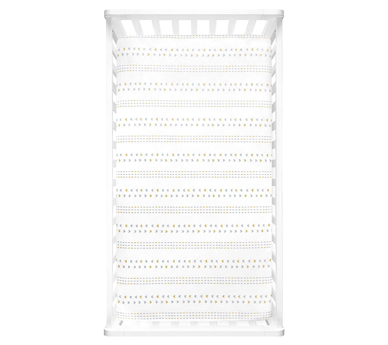 Lush Decor Hygge Geo Modern Fitted Crib Sheet — View 4