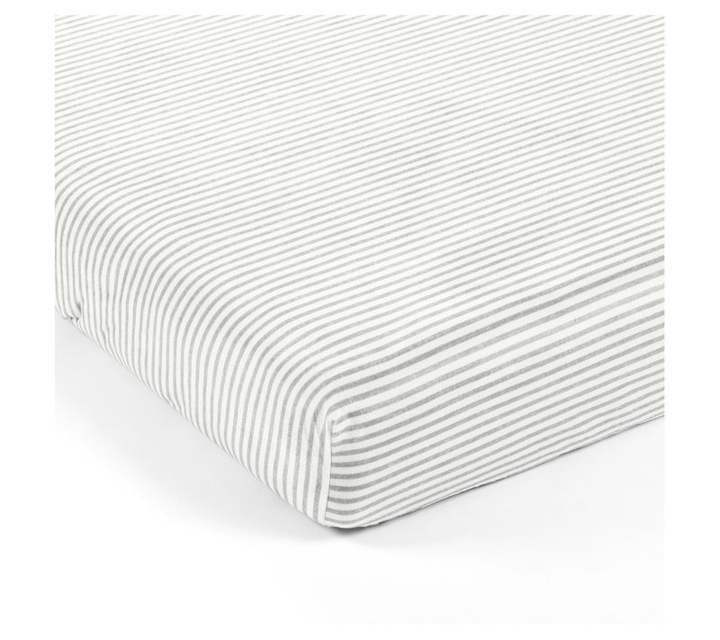 Lush Decor Stripe Soft & Plush Fitted Crib Sheet — View 3
