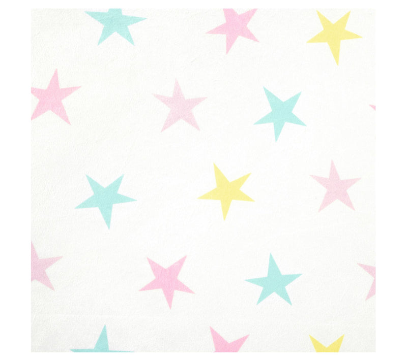 Lush Decor Rainbow Allover Stars Fitted Crib Sheet — View 5