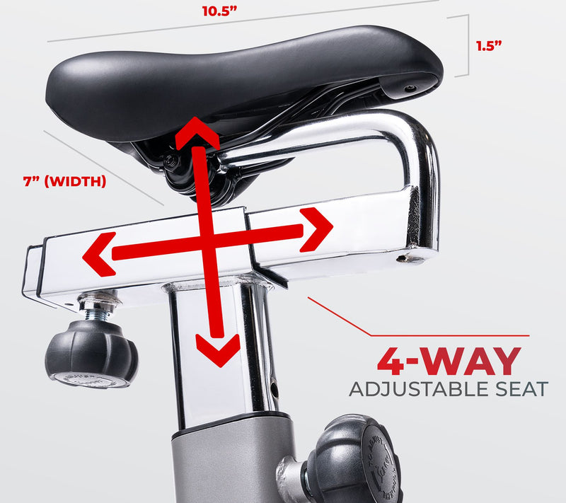 Sunny Health Fitness Synergy Pro Magnetic Indoo r Cycle Bike — View 8