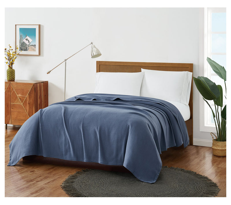 Frye Cotton Woven Twin/Twin XL Blanket — View 5