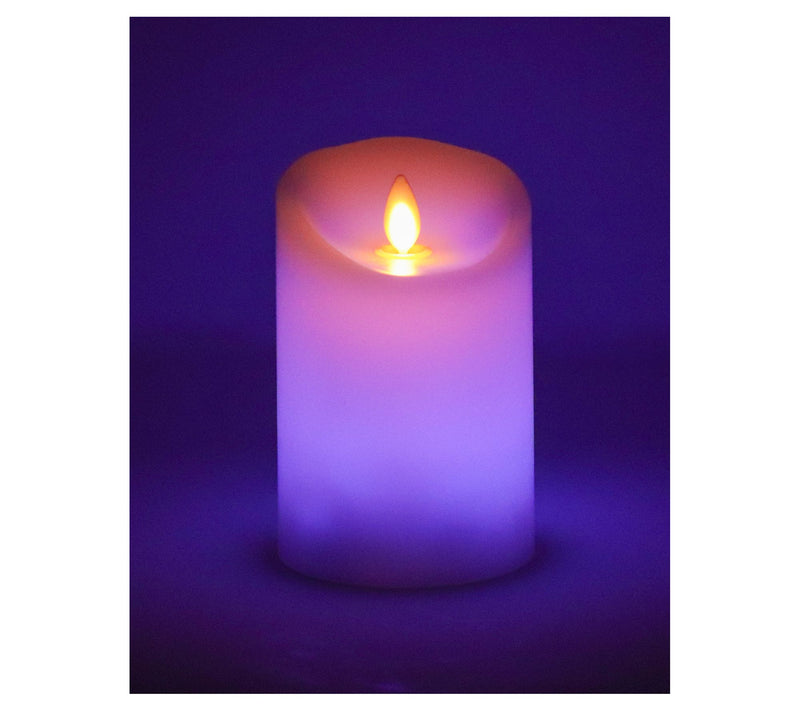 Luminara 4" Color Changing Flameless Candle wit h Remote — View 6