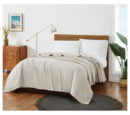 Frye Cotton Woven King Blanket