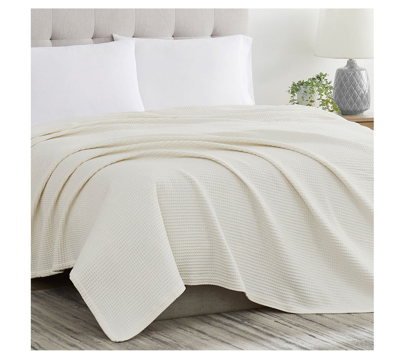 Cannon Heritage Cotton Waffle Full/Queen Blanke t — View 12
