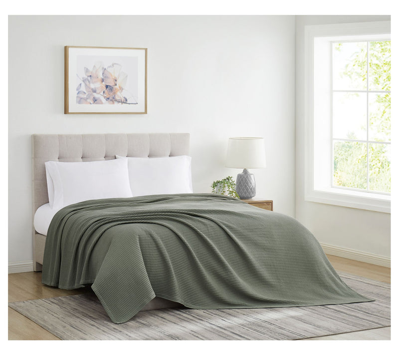 Cannon Heritage Cotton Waffle Full/Queen Blanke t — View 5