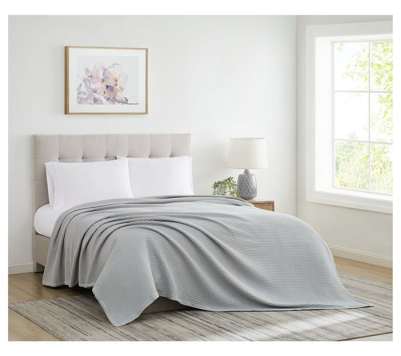 Cannon Heritage Cotton Waffle King Blanket — View 7