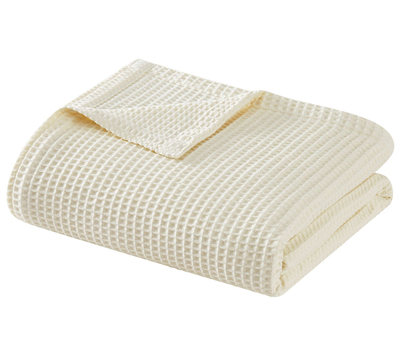 Cannon Heritage Cotton Waffle King Blanket — View 13