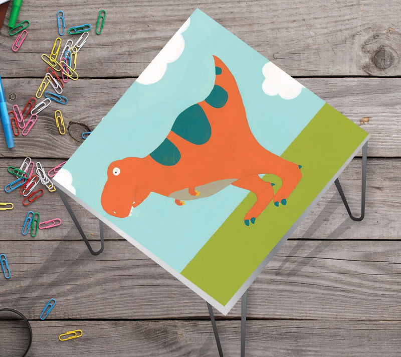 Courtside Market Dinosaur I 24x24 Square Table — View 5