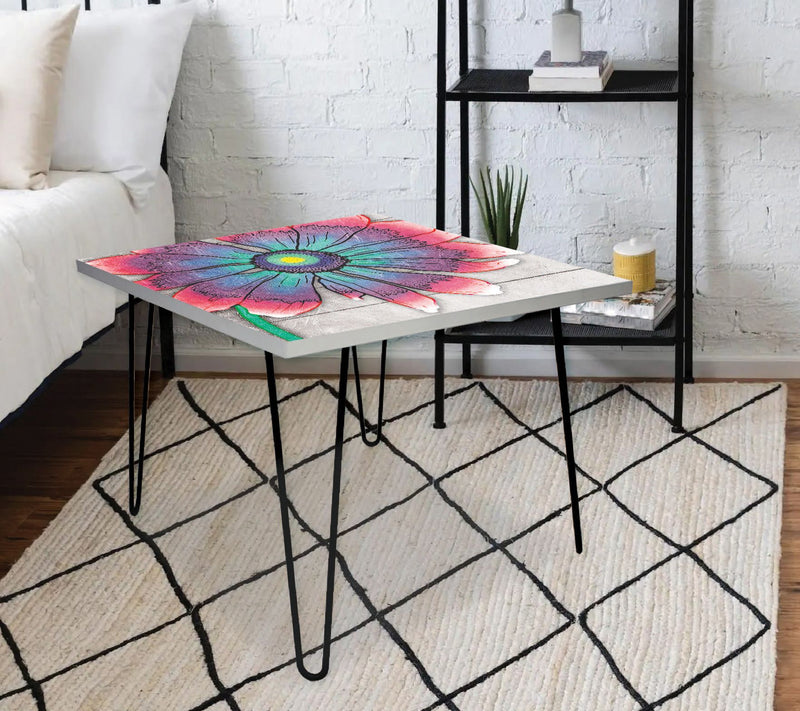 Courtside Market Pastel Petals I 24x24 Square Table — View 5