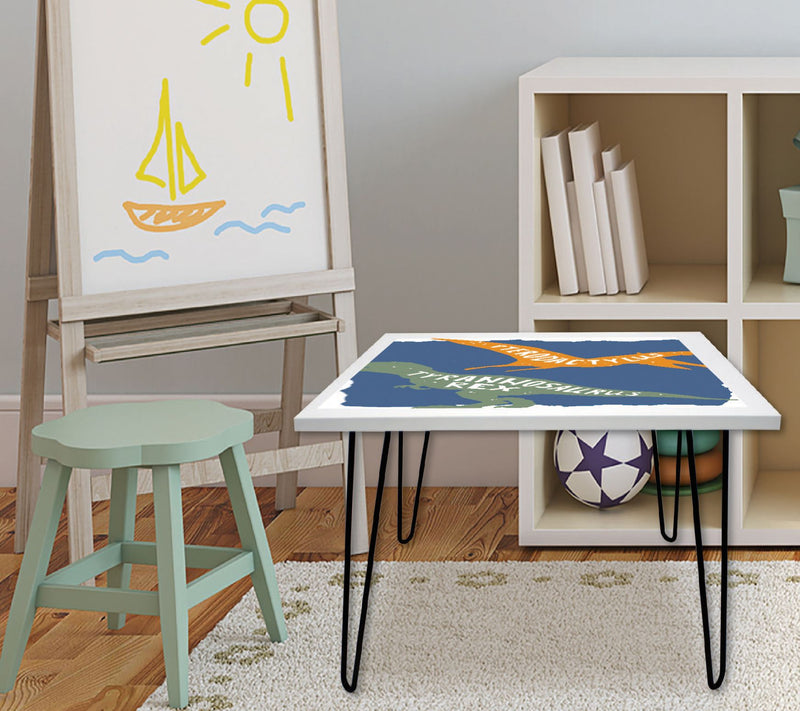 Courtside Market Dino Strong I 24x24 Square Table — View 5