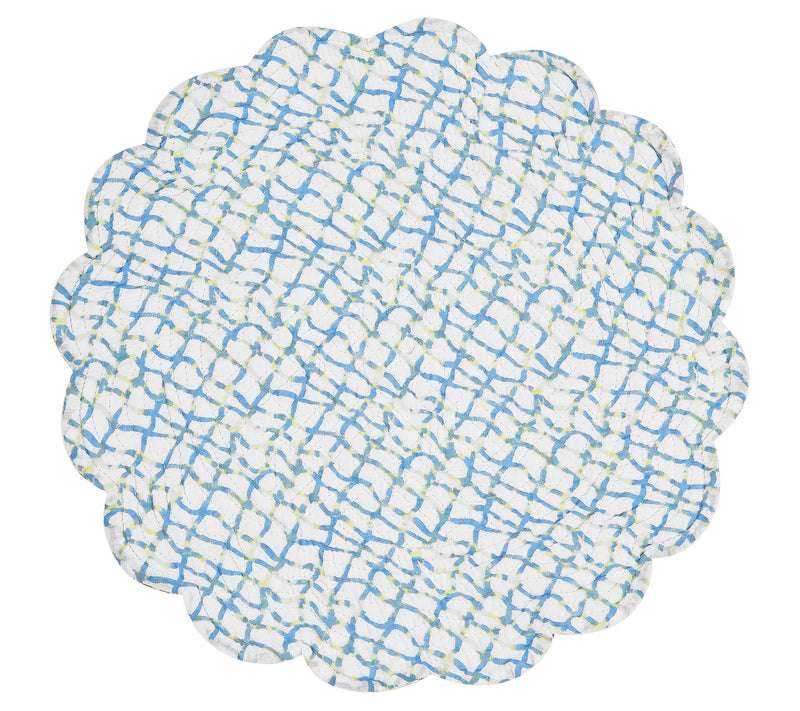 17" Marino Round Placemat Set of 6 by Valerie — View 7