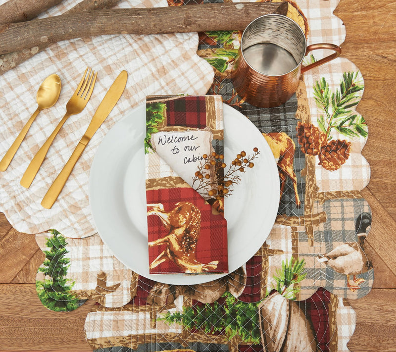 13" x 19" Bryson Retreat Placemat Set of 6 by Valerie — View 5