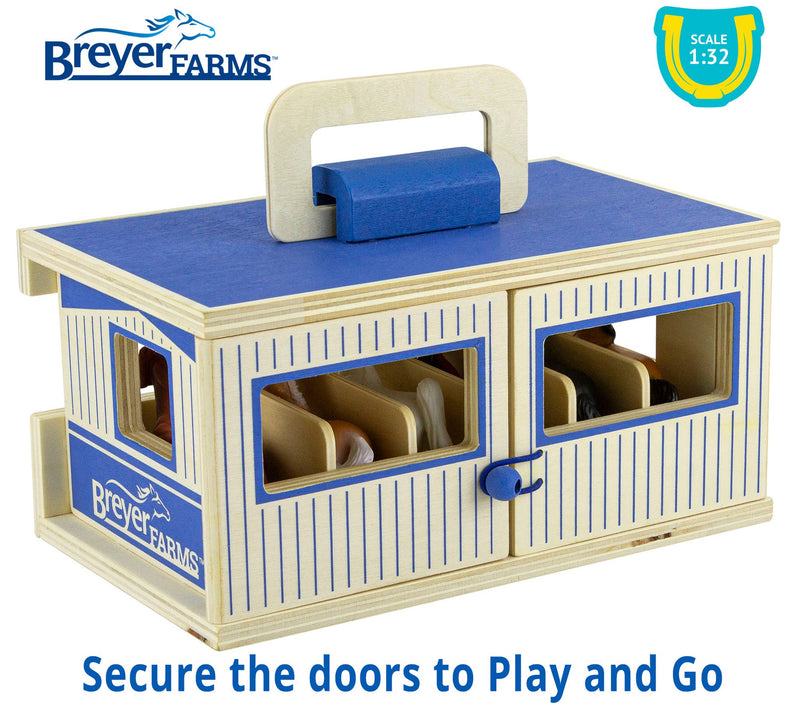 Breyer Farms Wooden Stable & Horse Play Set — View 7