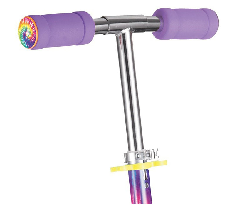 H Grossman Ozbozz Tie-Dye Foldable Scooter - Li ght UP Wheels — View 8