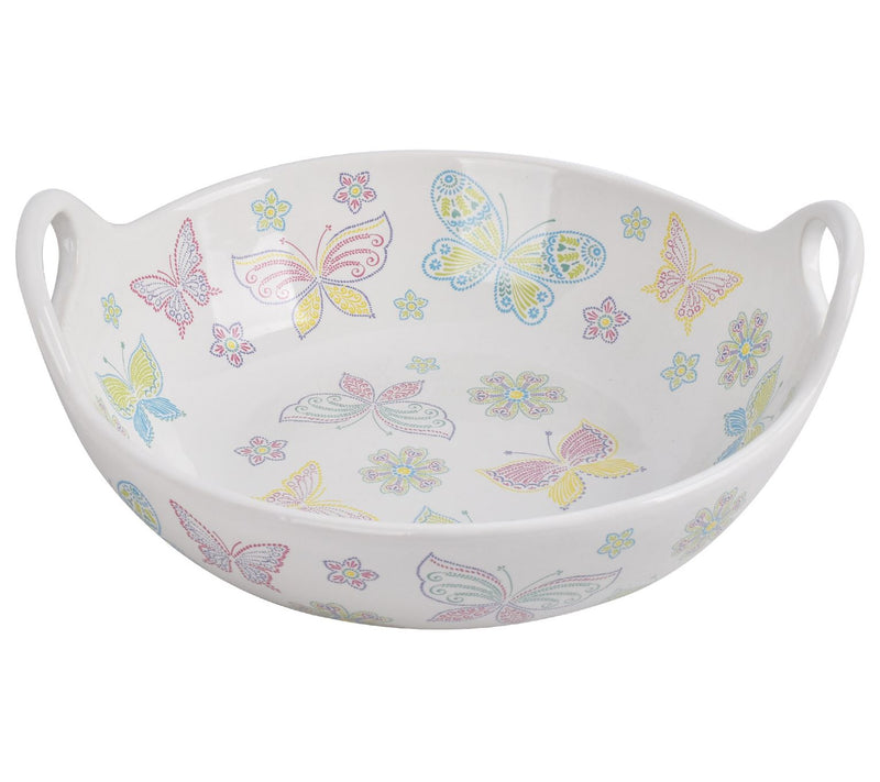 Temp-tations Seasonal 3-qt Deep Serving Bowl with Handles — Main view