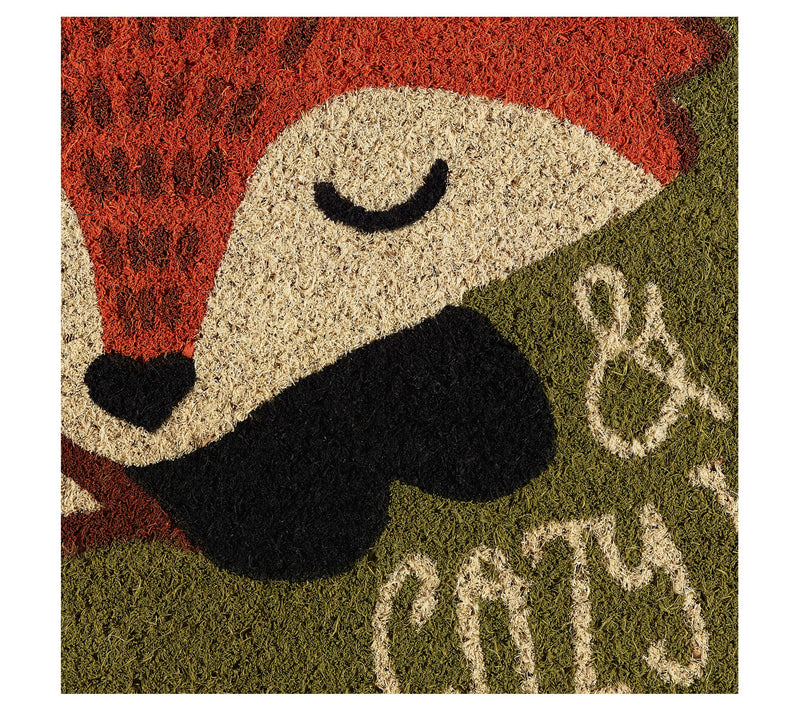 Design Imports Cozy Fox 17x29 Doormat — View 4