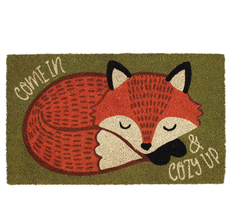 Design Imports Cozy Fox 17x29 Doormat — Main view