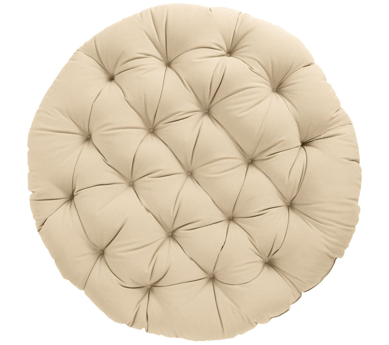 Sorra Home Indoor/Outdoor Sunbrella Round Papasan Cushion — View 5