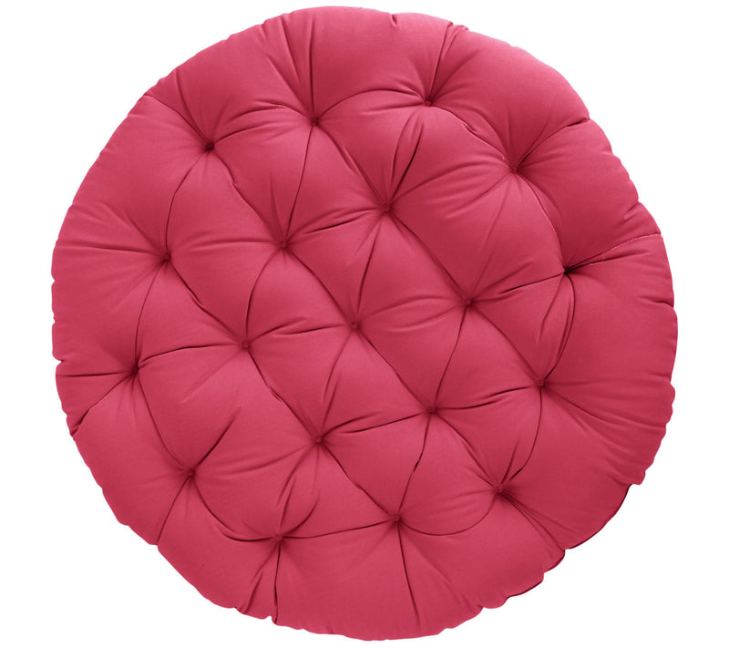 Sorra Home Indoor/Outdoor Sunbrella Round Papasan Cushion — View 13