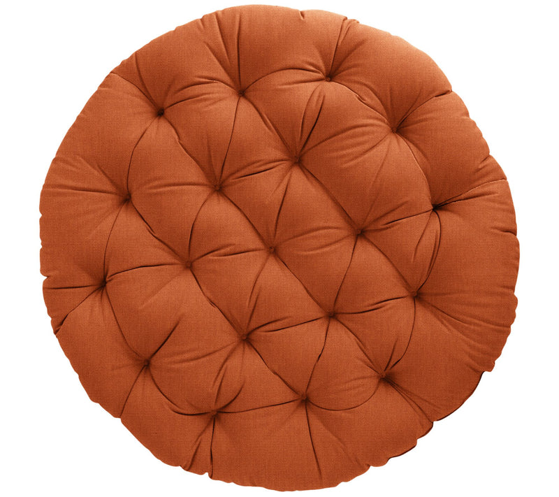Sorra Home Indoor/Outdoor Sunbrella Round Papasan Cushion — View 21
