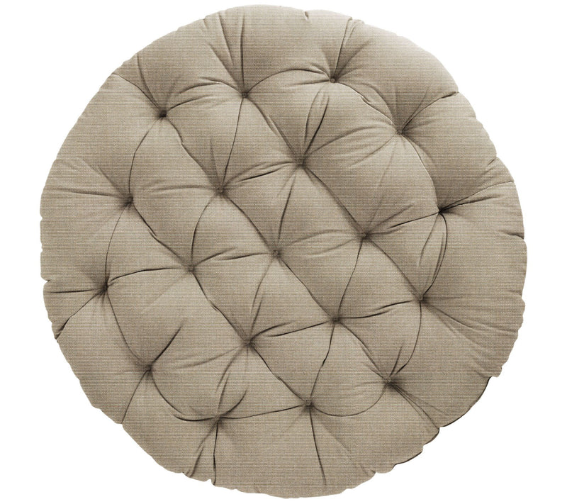 Sorra Home Indoor/Outdoor Sunbrella Round Papasan Cushion — View 23