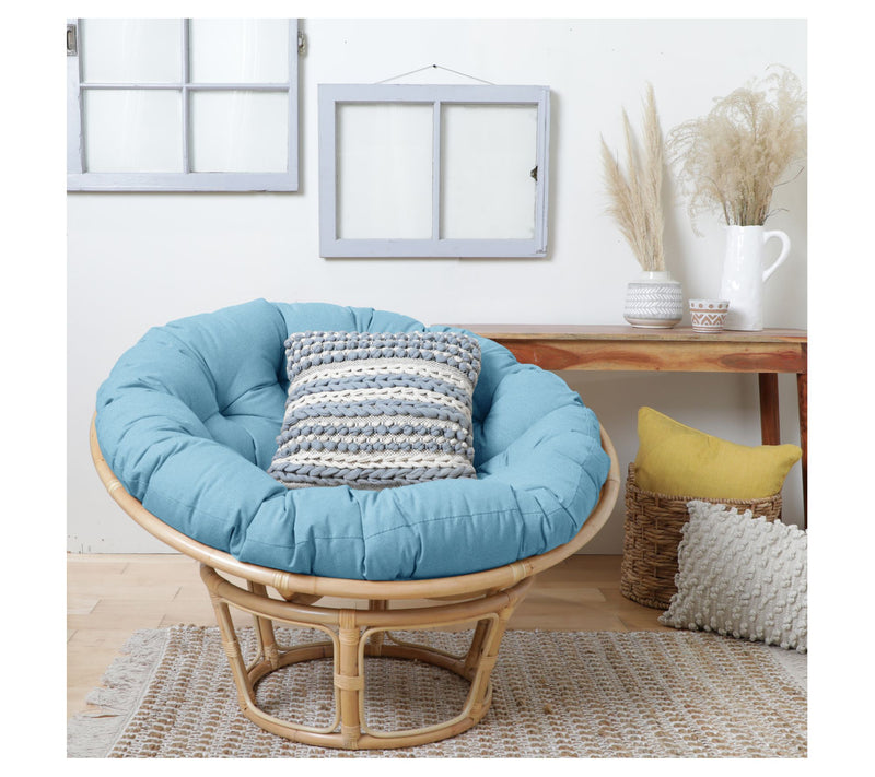 Sorra Home Indoor Round Papasan Cushion 44" — View 23