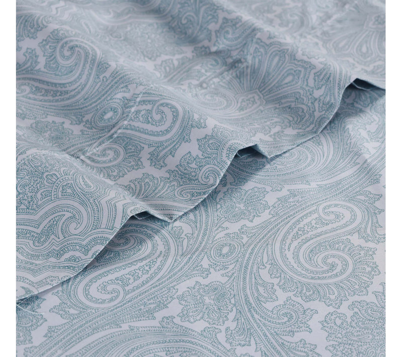 Superior Paisley 600-Thread Count CottonBlend Sheet Set, Queen — View 22