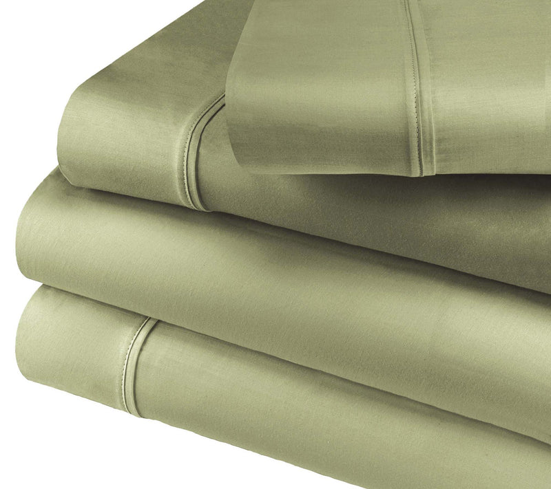 Superior Cotton Blend Solid 600-Thread Count Sheet Set, King — View 20