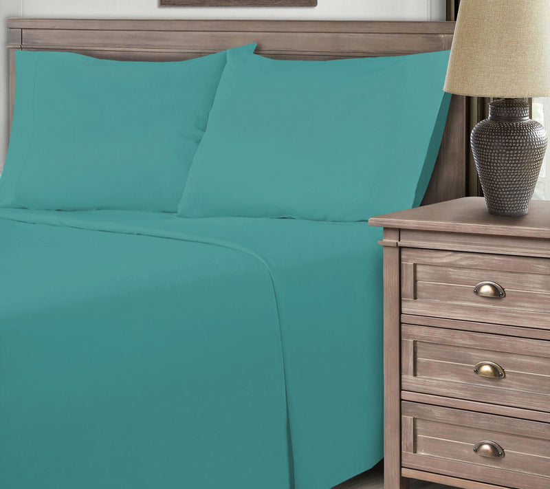 Superior Cotton Blend Solid 600-Thread Count Sheet Set, King — View 19