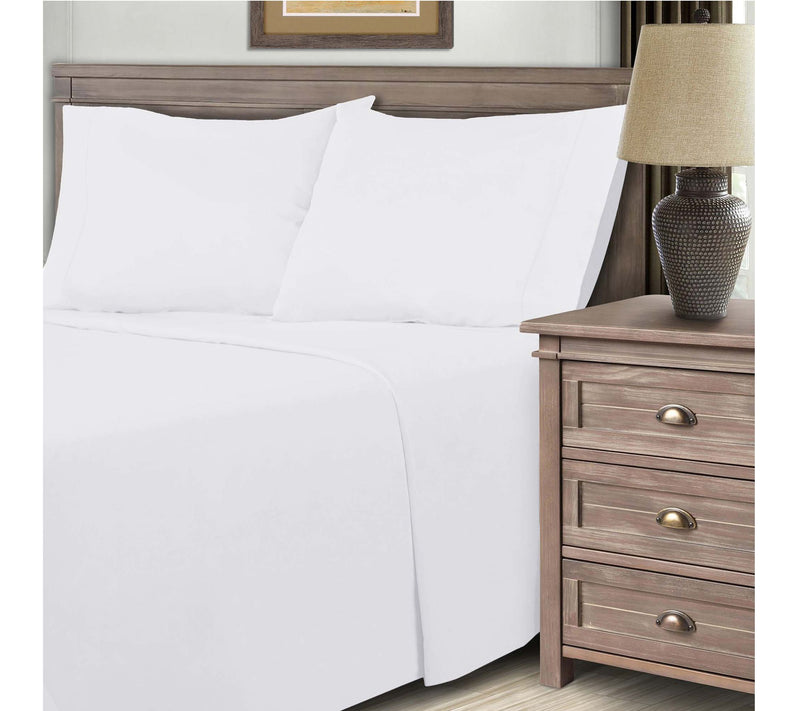 Superior Cotton Blend Solid 600-Thread Count Sheet Set, King — View 17