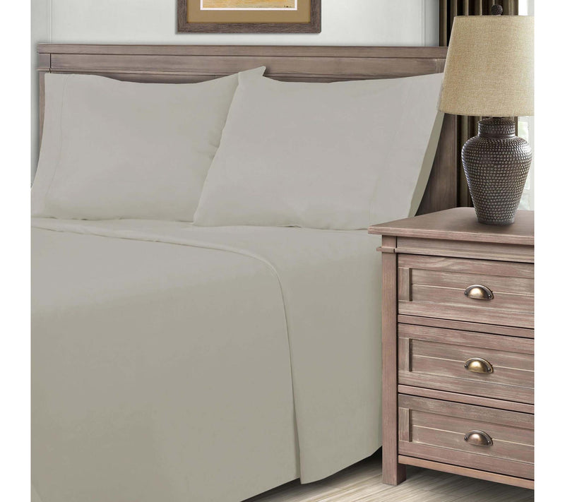 Superior Cotton Blend Solid 600-Thread Count Sheet Set, King — View 14