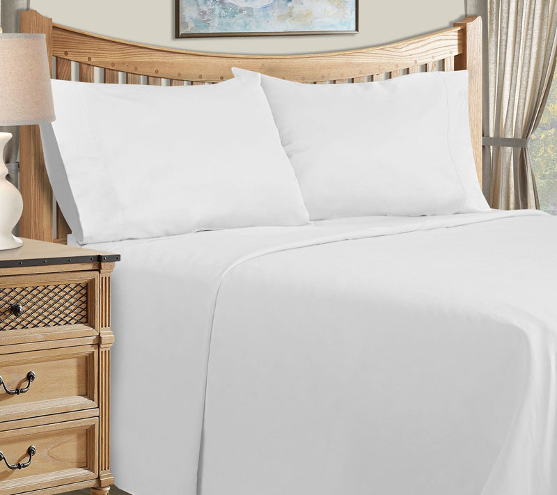 Superior Solid 1500-Thread Count Cotton-Blend Sheet Set, King — View 15