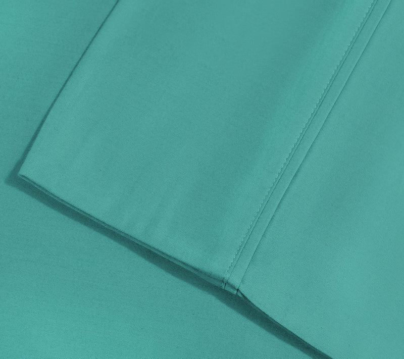 Superior Solid 1500-Thread Count Cotton-Blend Sheet Set, King — View 21