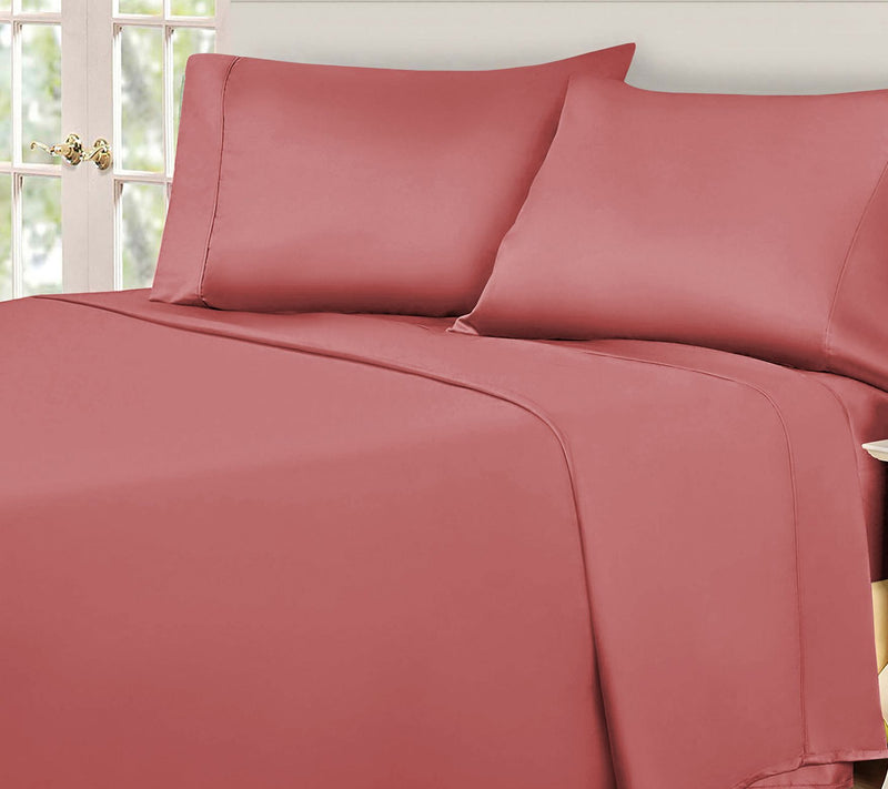 Superior 530- TC Solid Deep Pocket Egyptian Coton Sheets — View 5