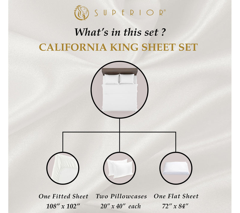 Superior 530- TC Solid Deep Pocket Egyptian Coton Sheets — View 26