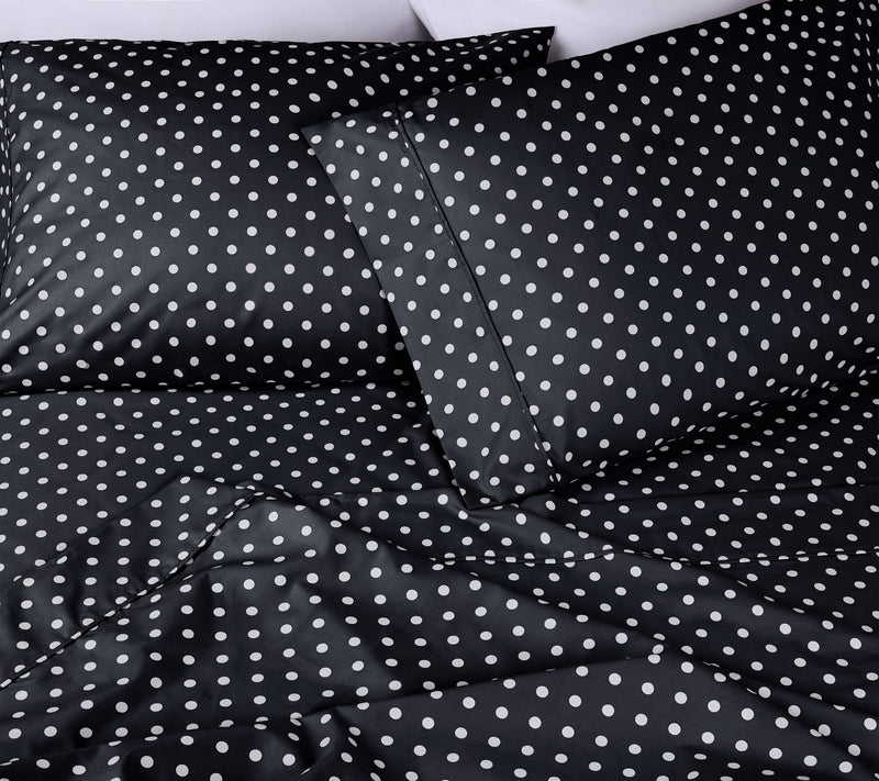 Superior Polka Dot 600-Thread Count Cotton Blend Sheet, King — View 23