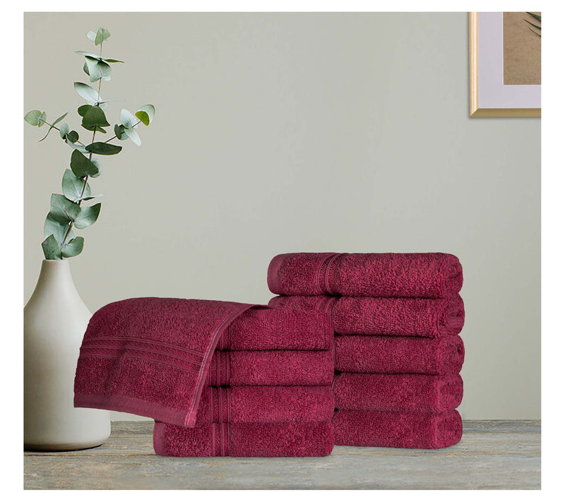Superior Solid Egyptian Cotton 10-Piece Face Towel Set — View 32