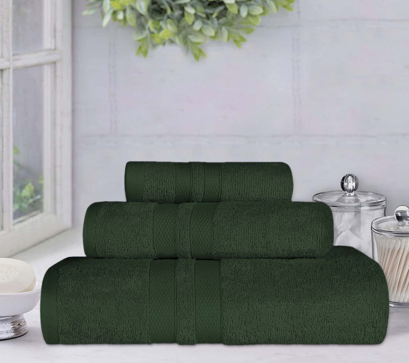 Superior Ultra-Soft Cotton Highly Absorbent 3-Piece Towel Set — View 13