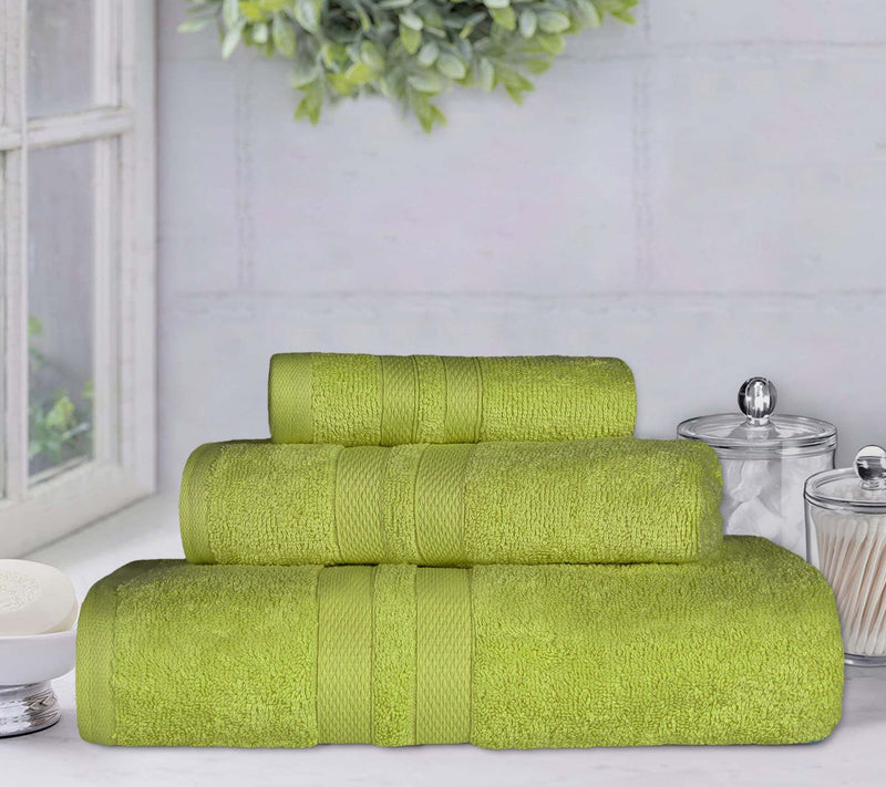 Superior Ultra-Soft Cotton Highly Absorbent 3-Piece Towel Set — View 5