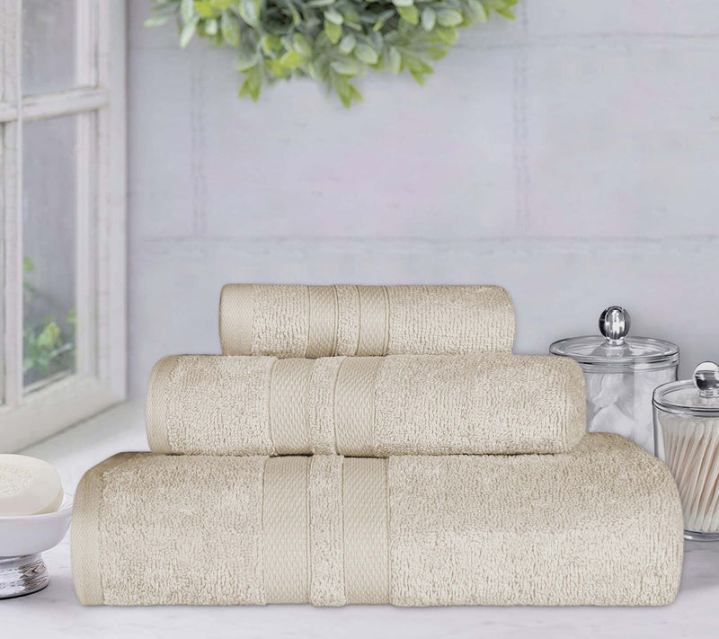 Superior Ultra-Soft Cotton Highly Absorbent 3-Piece Towel Set — View 25