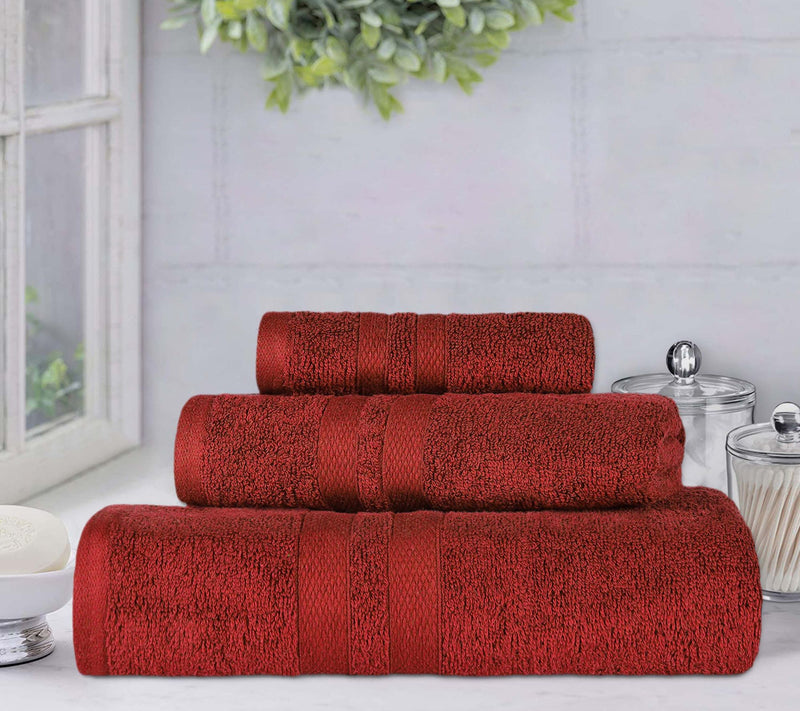 Superior Ultra-Soft Cotton Highly Absorbent 3-Piece Towel Set — View 17