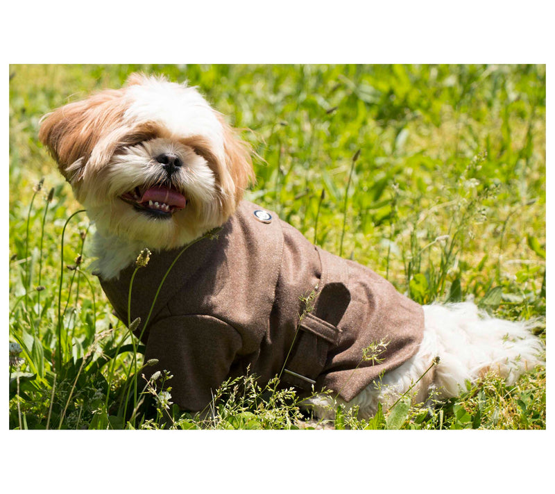 Pet Life Galore Back-Buckled Fashion Cotton Pet Coat — View 6