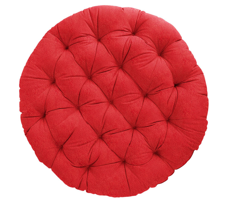 Sorra Home 44" Suede Round Papasan Cushion — View 17