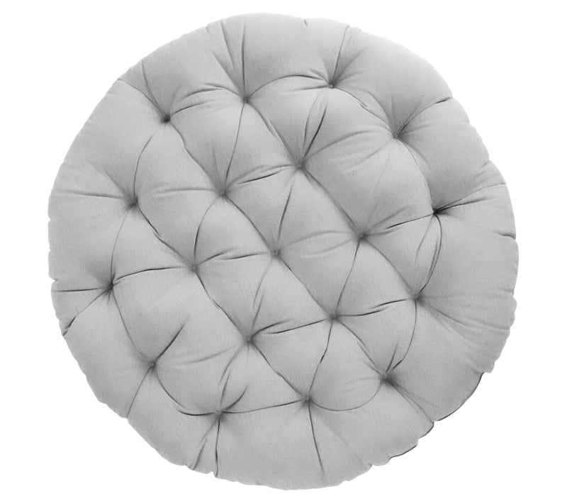 Sorra Home 44" Suede Round Papasan Cushion — View 21