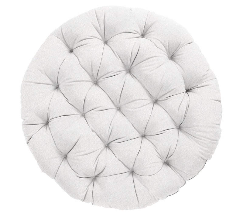 Sorra Home 44" Suede Round Papasan Cushion — View 23